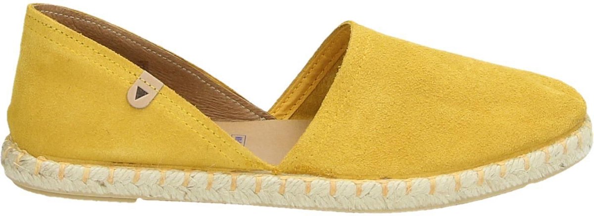 Verbenas Carmen dames espadrilles. - Geel - Maat 37