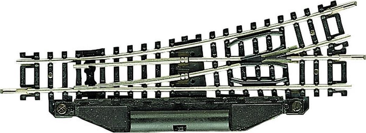 22265 N Fleischmann rails (zonder ballastbed) Wissel