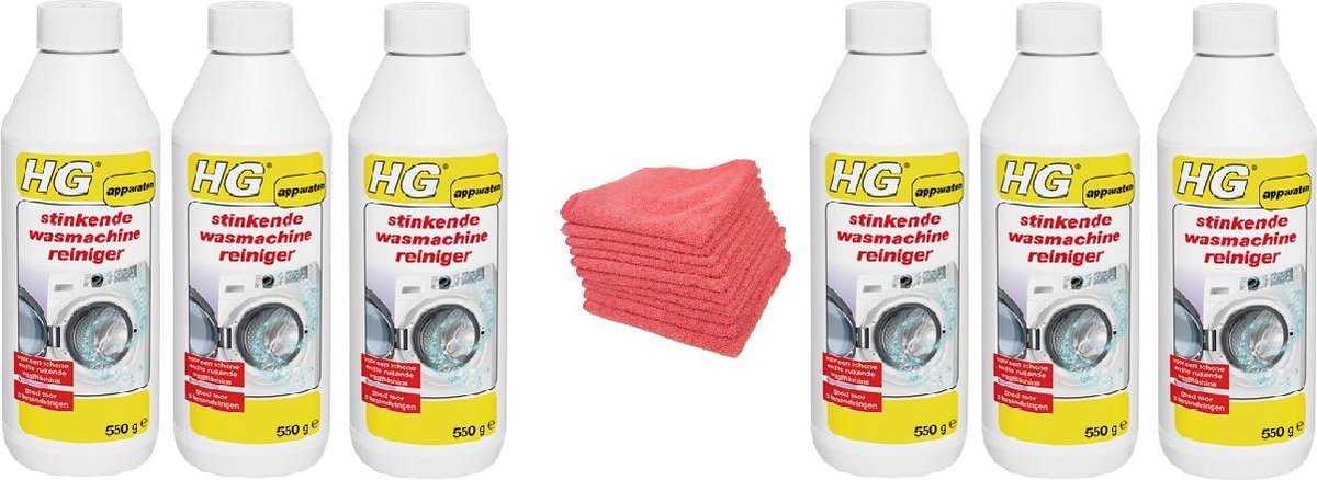 HG stinkende wasmachine reiniger