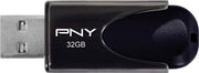 PNY Attache 4 32GB - USB-Stick / Zwart