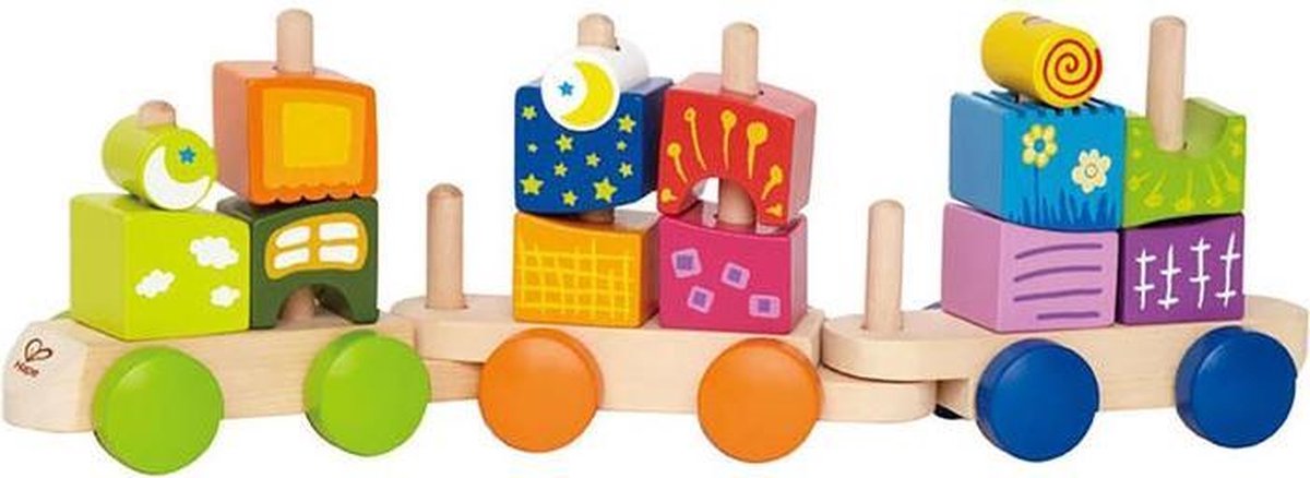 Hape Fantasie Blokkentrein
