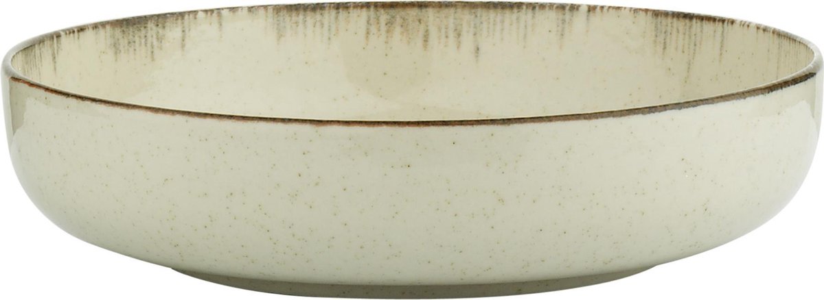 Supervintage Kitchen trend - servies - kom - Creme Ocean - Aardewerk - prijs per stuk - rond 20 cm