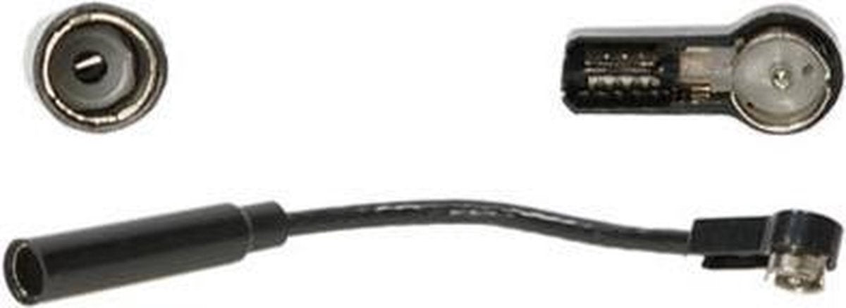 adapterkabel 20 cm DIN F - ISO M 90Â°