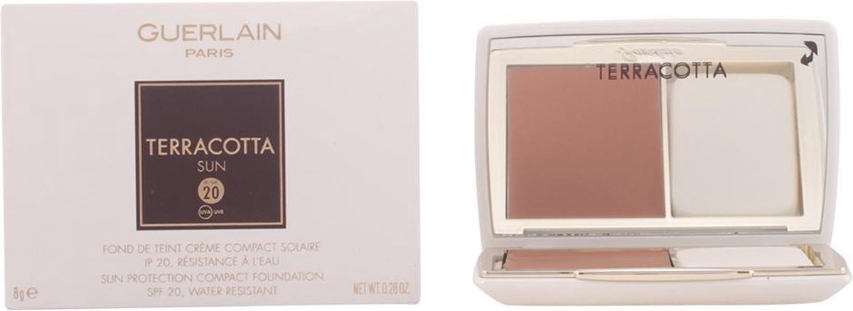 Guerlain - TERRACOTTA SUN fond de teint crème compact SPF20 sand 8 gr