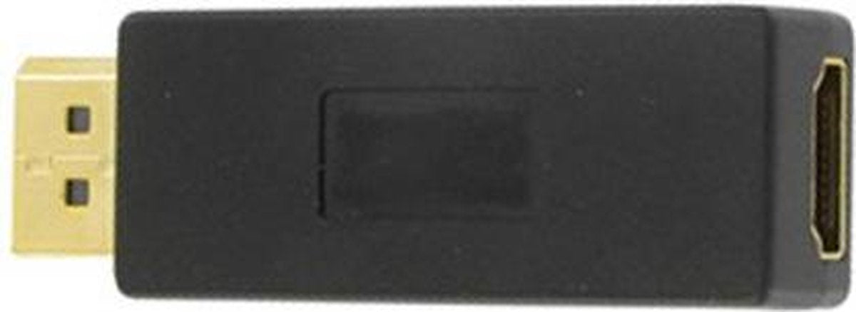 Kopp HDMI Display Port adapter tussen Display port (male) en HDMI (female)