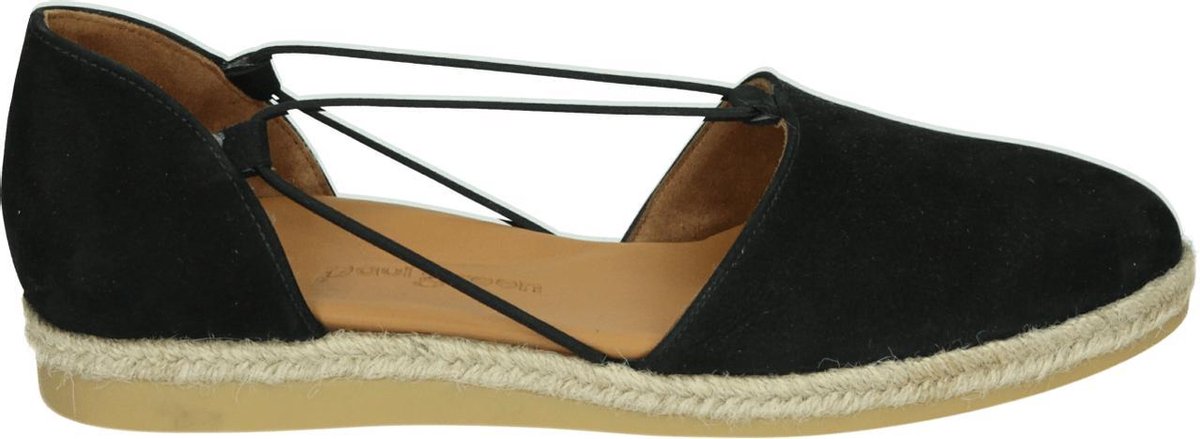 Paul Green Dames Espadrilles 2856 - Zwart - Maat 36