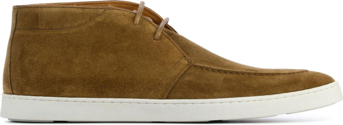 Stefano Lauran Mannen Suède Veterschoenen / Herenschoenen  S3026 - Bruin - Maat 42