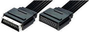 Eenvoudige platte 21pins scart verlengkabel - 0
