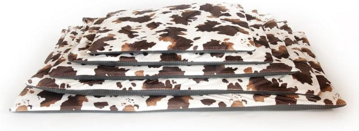 Comfort benchkussen bonfire koe bruin maat 2