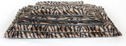 Comfort benchkussen bonfire zebra zw/bruin maat 3
