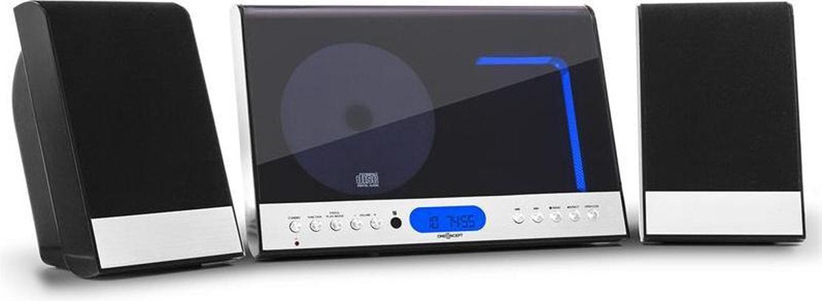oneConcept Vertical 90 Stereo-installatie CD USB MP3 AUX