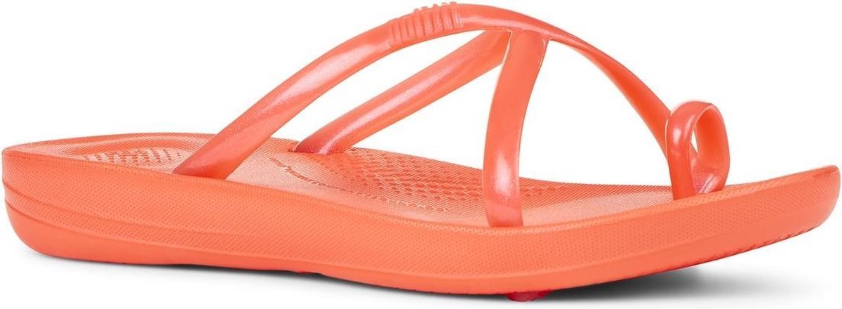 Fitflop - Dames schoenen - Iqushion Wave Pearlised - rood - maat 42