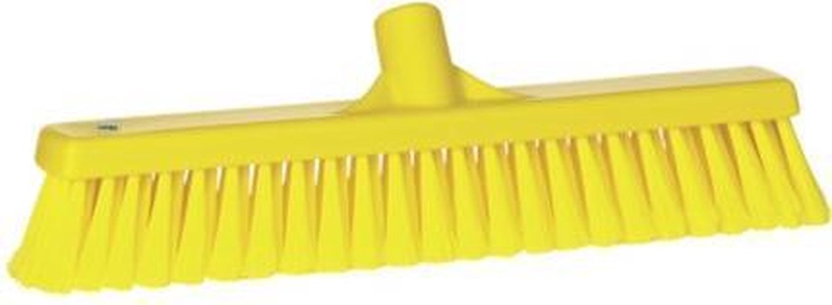 Vikan Hygiene 3178-6 zachte veger geel splitvezel 40cm breed
