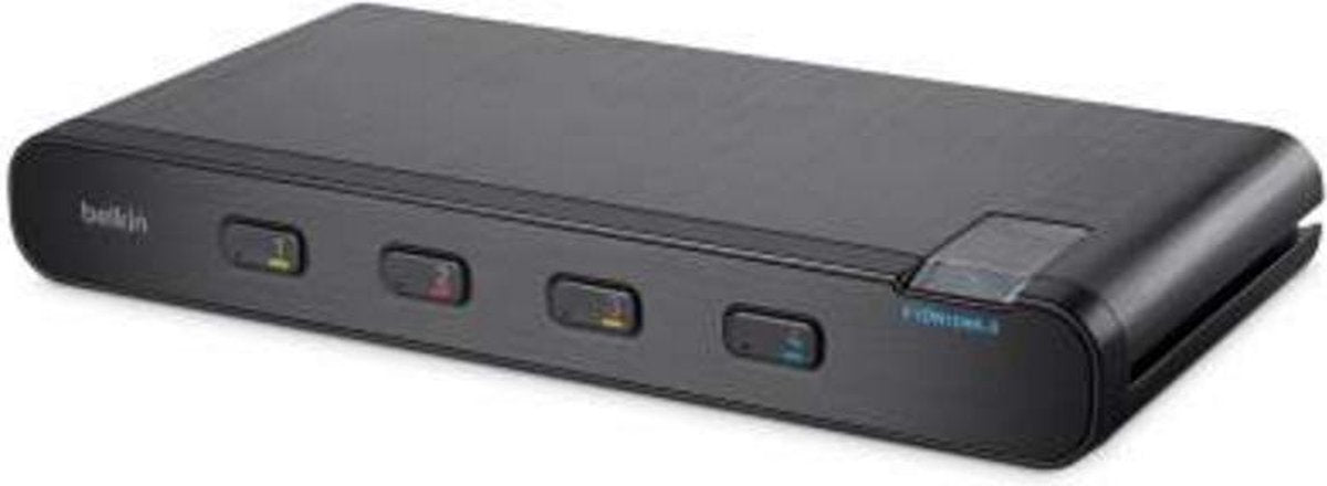 Linksys F1DN104K-3 KVM-switch Zwart