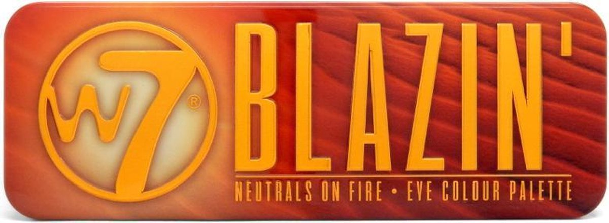 W7 Blazin' Neutrals On Fire Oogschaduwpalette
