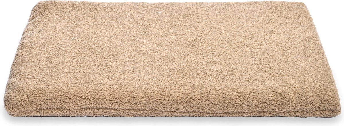 Topmast Benchkussen Hondenkussen Hondenmatras - Traagschuim Orthopedic Beige 74 x 46 cm