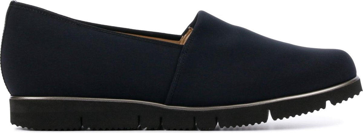 Hassia Vrouwen Textiel Instapschoenen / Damesschoenen / Instapper 301575 - Zwart - Maat  38