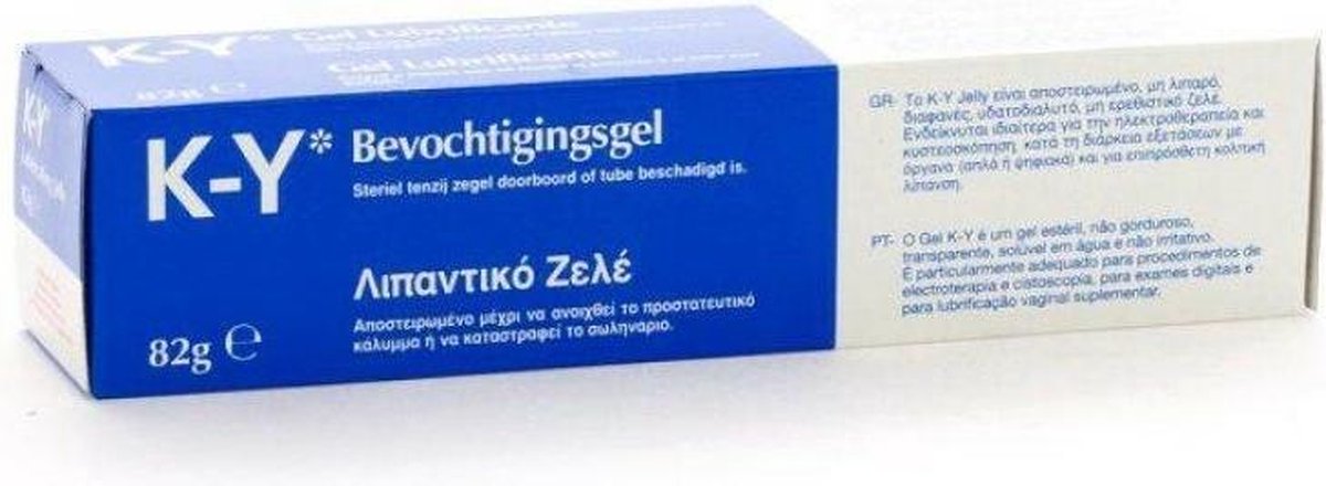 K-Y Bevochtigingsgel - Waterbasis Glijmiddel - 82 gram