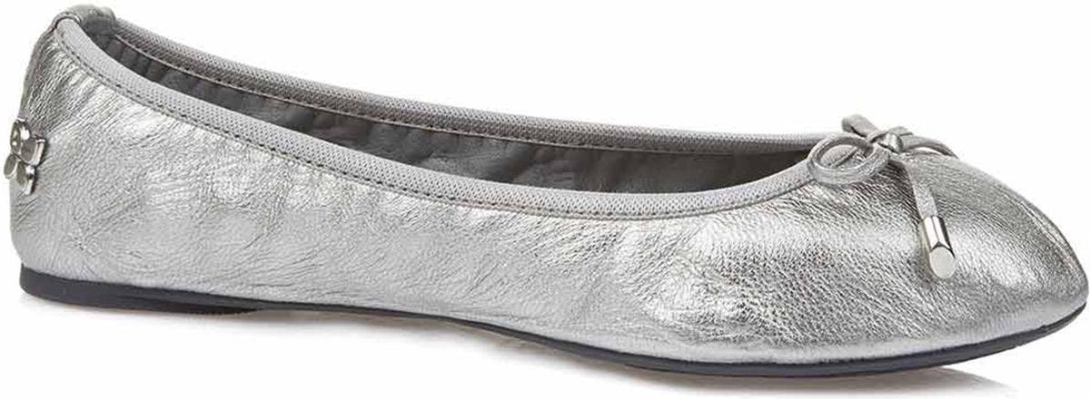 Sorprese – ballerina schoenen dames – Butterfly twists Sienna Pewter – zilver - maat 40 - ballerina schoenen meisjes