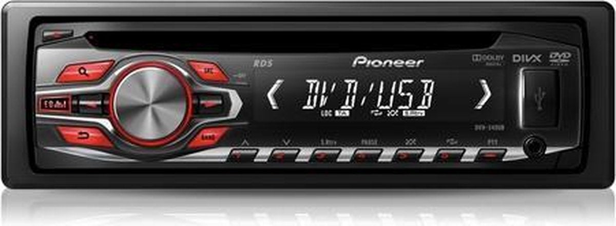 Pioneer DVH-340UB Zwart autoradio