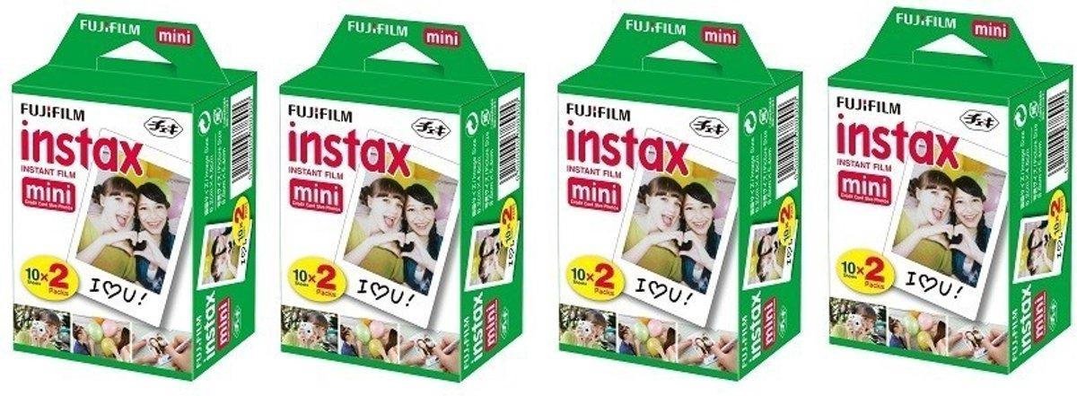 Fujifilm Instax Mini Film - 4 x 20 stuks