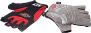 M-wave Gel - Fietshandschoenen - Rood/Zwart - Maat XL