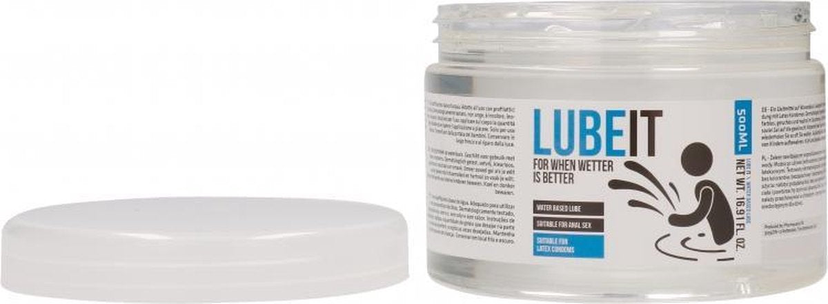 Lube It - For When Wetter Is Better - 500 ml - Lubricants - Anal Lubes