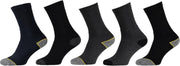Werksokken - Sokken heren - Sokken dames - Unisex - Assorti - Maat 39/42 - 5 paar