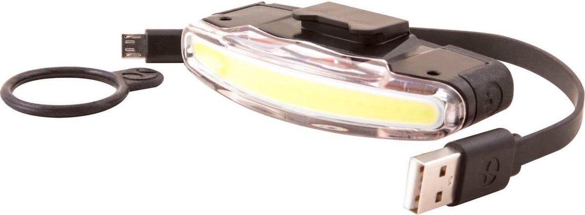 Spanninga Arco Fiets koplamp - 80 lumen - USB-Oplaadbaar