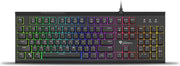 Genesis Thor 210 RGB Gaming Keyboard met Hybride mechanische toetsen Zwart - QWERTY -