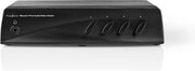 AV-Switch | 4x (RWY) + 4x S-Video - 1x RCA (RWY) + Uitgang Koptelefoon Female | Zwart
