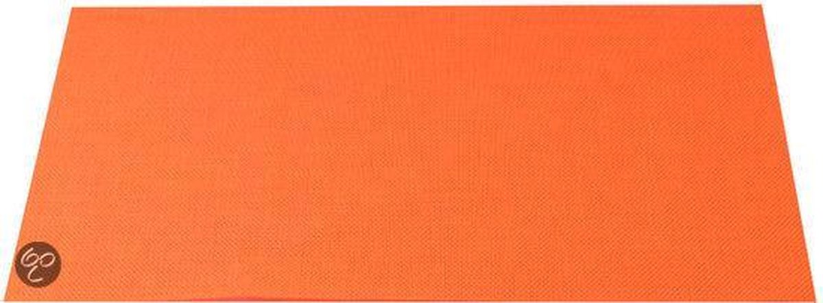 Leonardo Geweven Placemat - Oranje - 35 x 48 cm