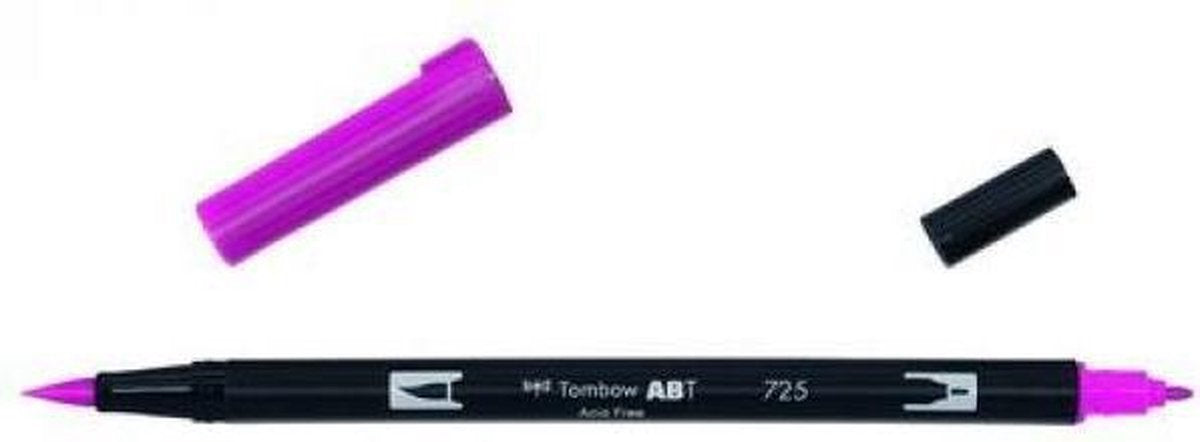 Tombow ABT dual brush pen rhodamine red ABT-725