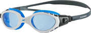 Speedo Futura Biofuse zwembril licht grijs