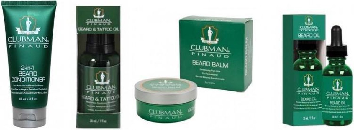Clubman Pinaud Baard set compleet