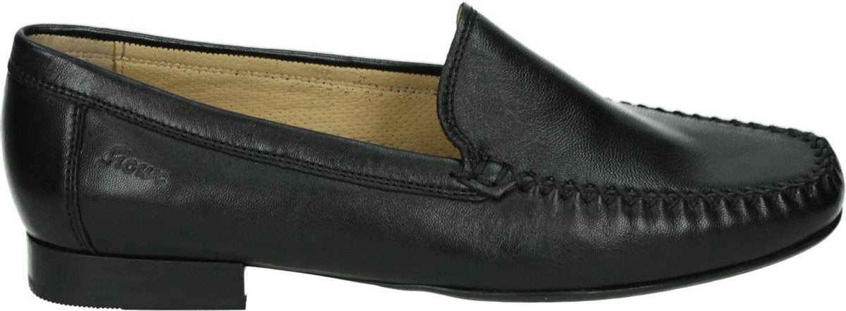 Sioux CAMPINA - Volwassenen Instappers - Kleur: Zwart - Maat: 35.5