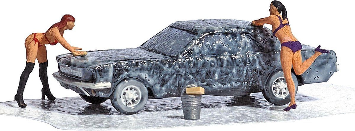 Busch - A-set: Car-wash H0 (2/19) * (Bu7824)