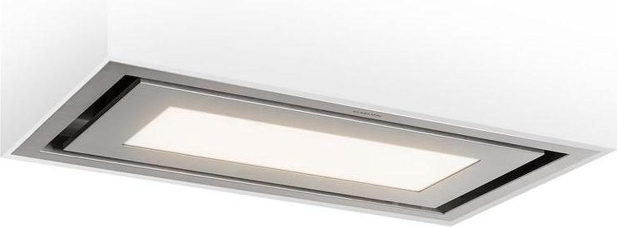 Klarstein Remy Brilliant Edition eilandafzuigkap 90cm - 618m³/h - EEK A - LED - glas - rvs