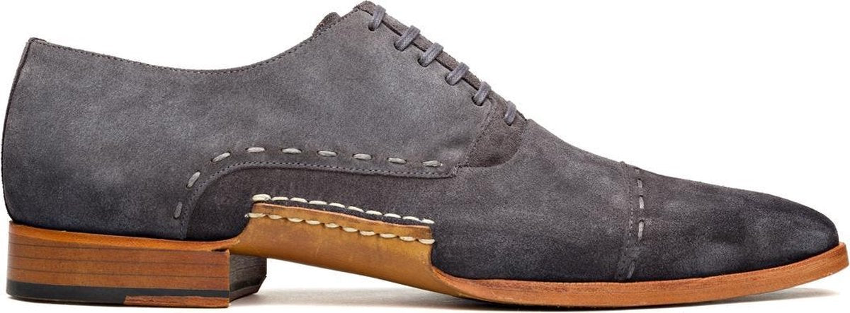 Azor Donkergrijs suede