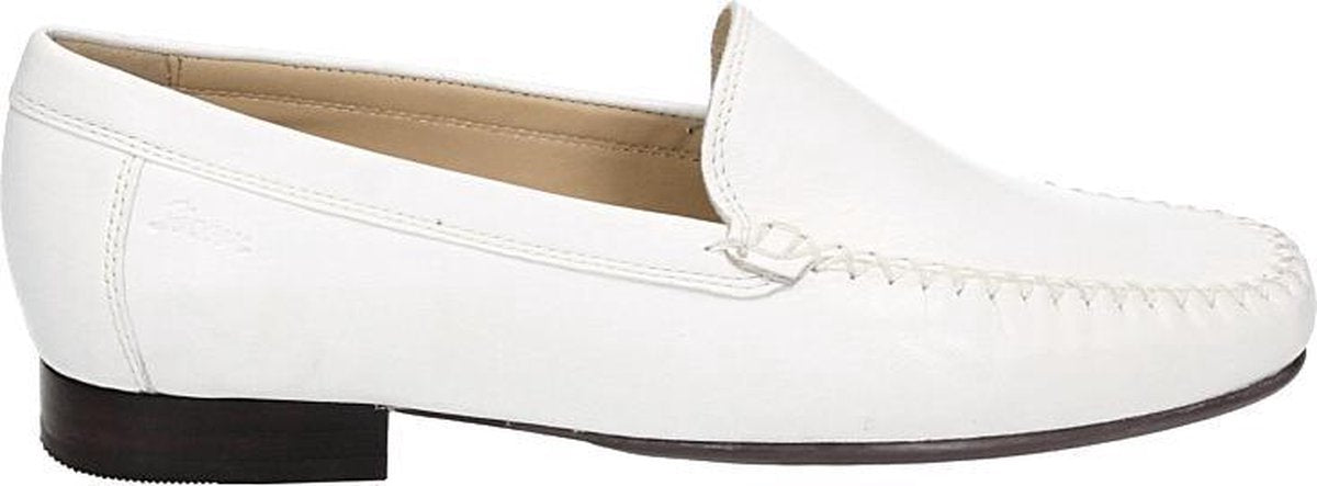 Sioux CAMPINA - Volwassenen Instappers - Kleur: Wit/beige - Maat: 42.5
