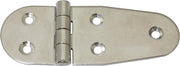 Staartscharnier - 160x40x2 - Rvs 304 - Knoop boven