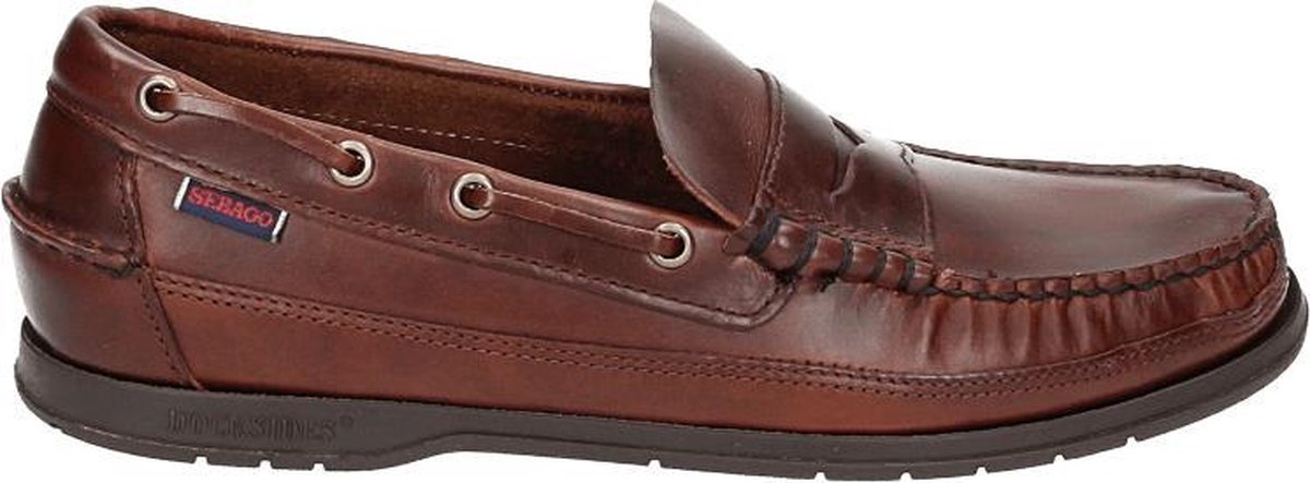 Sebago SLOOP SEAHORSE - Volwassenen Instappers - Kleur: Bruin - Maat: 46.5