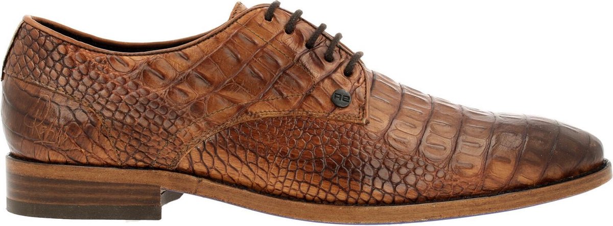 Rehab Brad Croco 121 Lace-Up Men Brwn 47