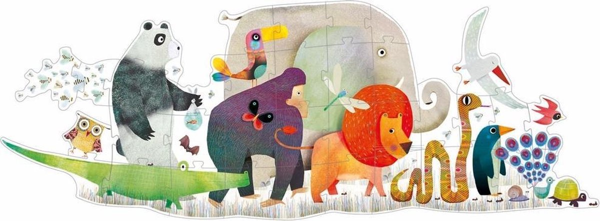 Puzzle  36 pcs  Animal Parade