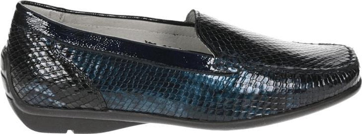 Waldlaufer 431000 H - Volwassenen Instappers - Kleur: Blauw - Maat: 43.5