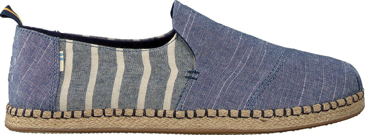 Toms Deconstructed Alpargata Men Instappers - Heren - Blauw - Maat 41