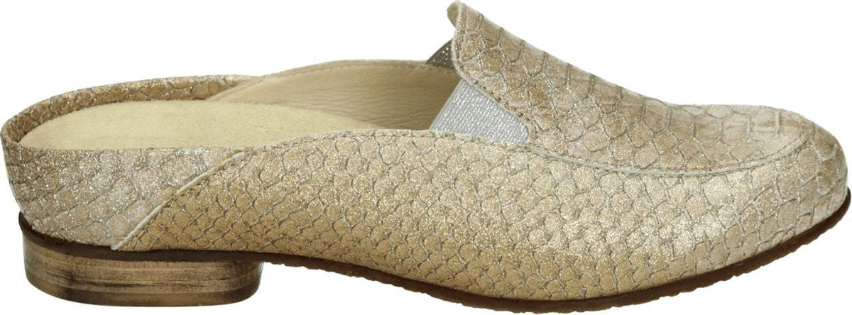 Verhulst 8314-62-12 - Volwassenen Instappers - Kleur: Wit/beige - Maat: 37