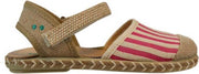Bunnies JR 219052-375 Meisjes Espadrilles - Roze - Textiel - Klittenband