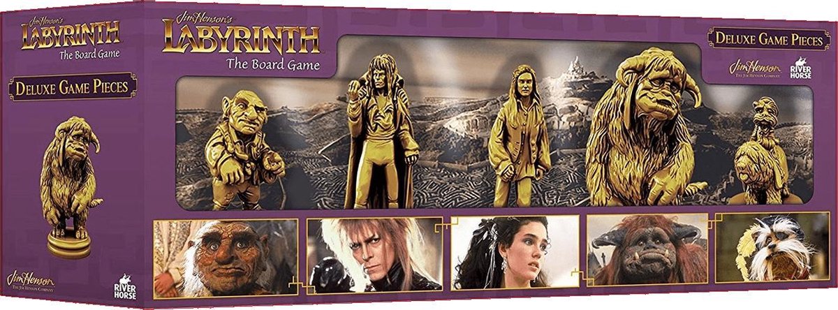 Asmodee Labyrinth Deluxe game pieces - EN