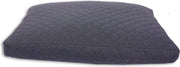 Hondenkussen ruit 55 x 80 cm donkerblauw